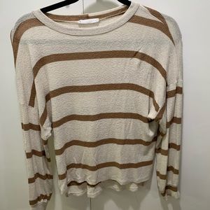 Slouchy Carly Jean LA stripe Sweater